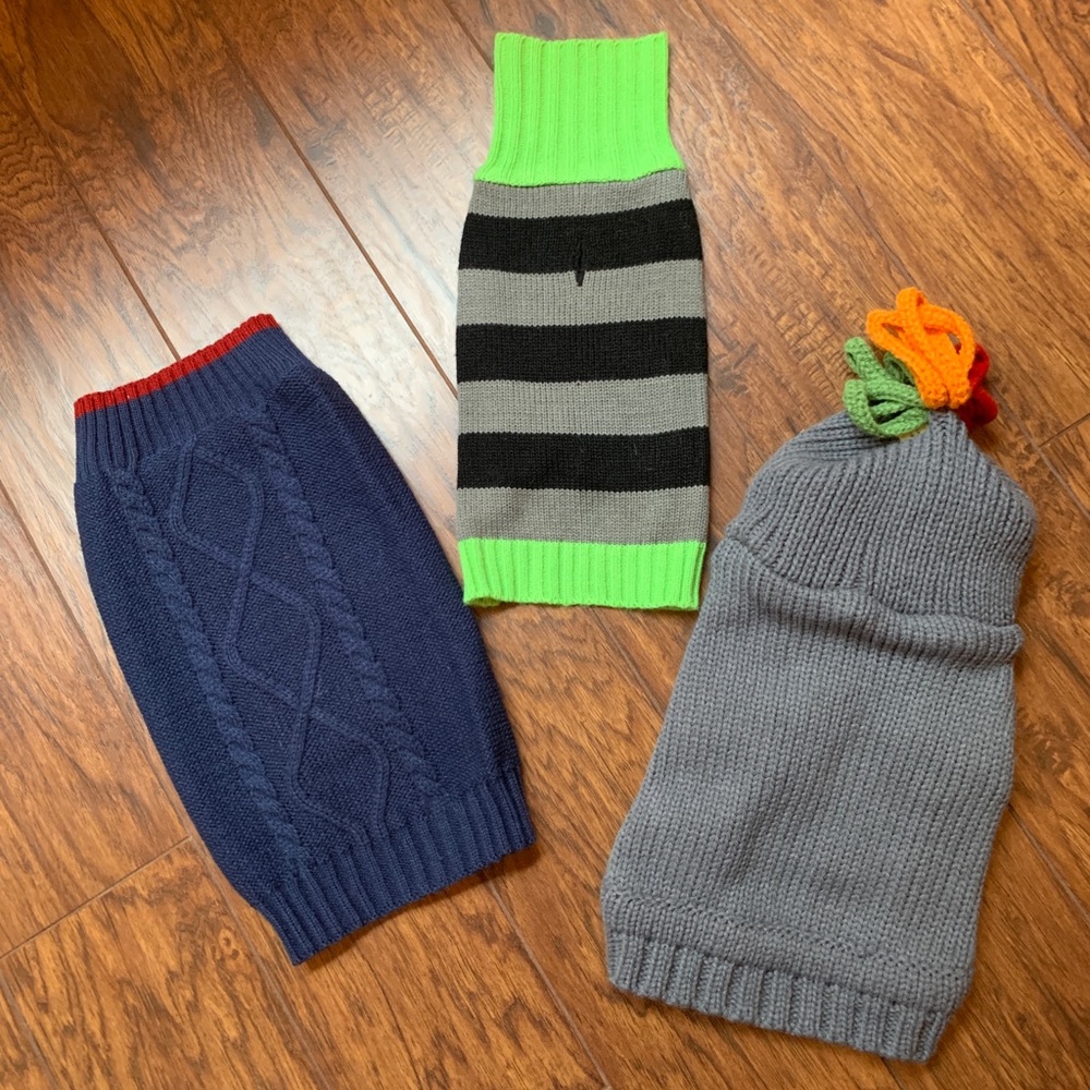 REDUCED‼️ Small Dog Sweaters and Hoodie